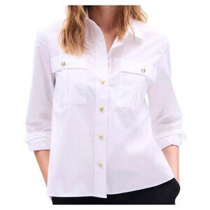 Tommy Hilfiger White Button Down Shirt M